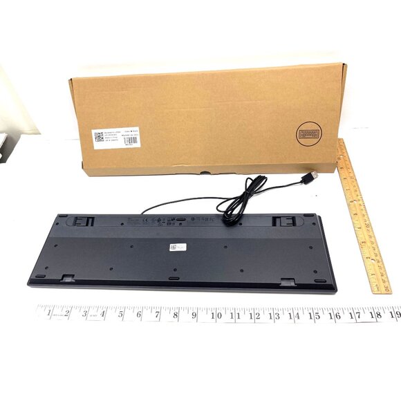 Dell Wired Keyboard USB Black CN-06NDTV-LO300 DP/N 06NDTV Rev A01 April 2021 87h - Picture 3 of 5
